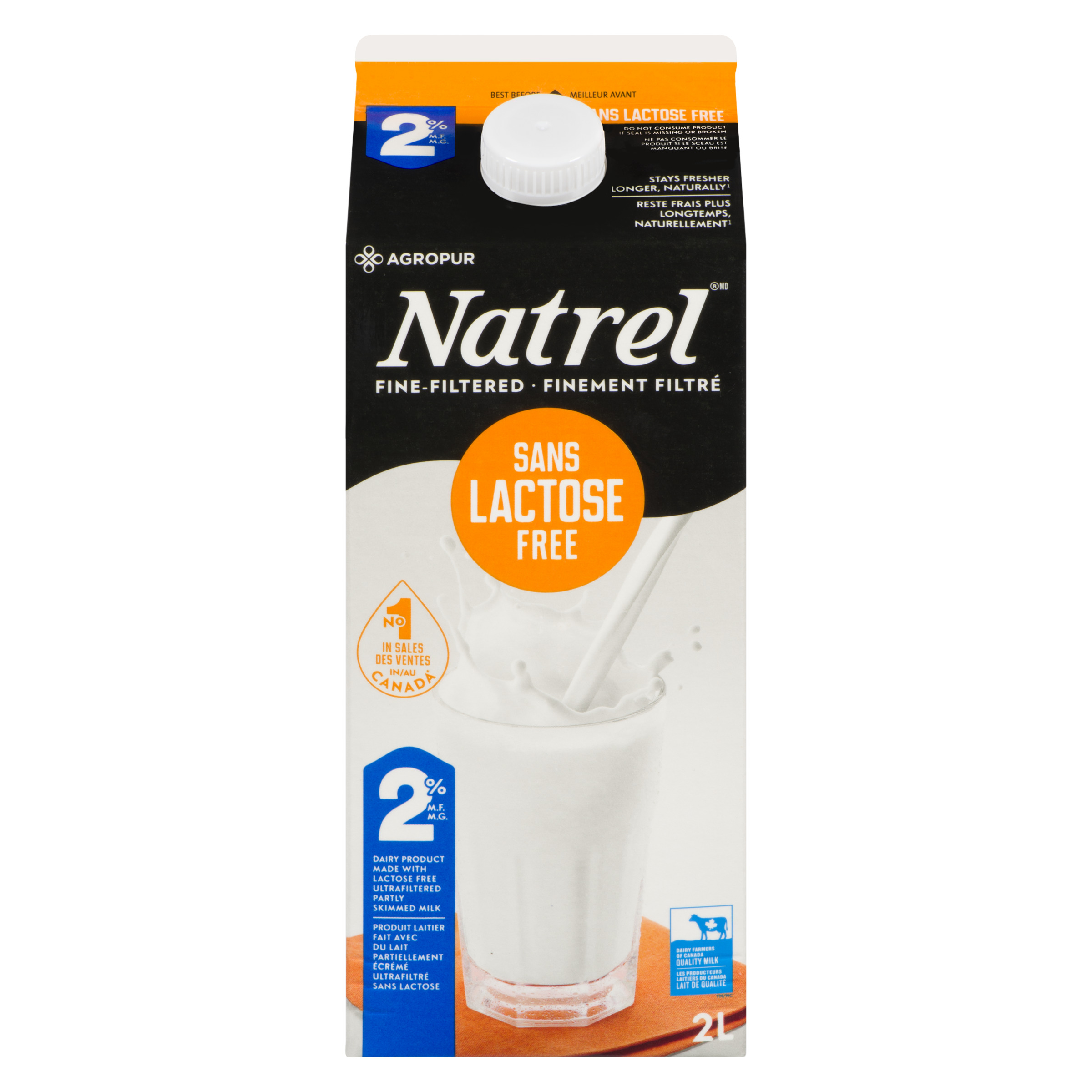 2L NATREL LACTOSE FREE MILK 2 Agropur Solutions